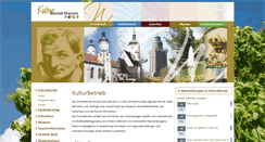 Desktop Screenshot of kultur-in-wurzen.de
