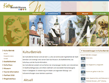 Tablet Screenshot of kultur-in-wurzen.de